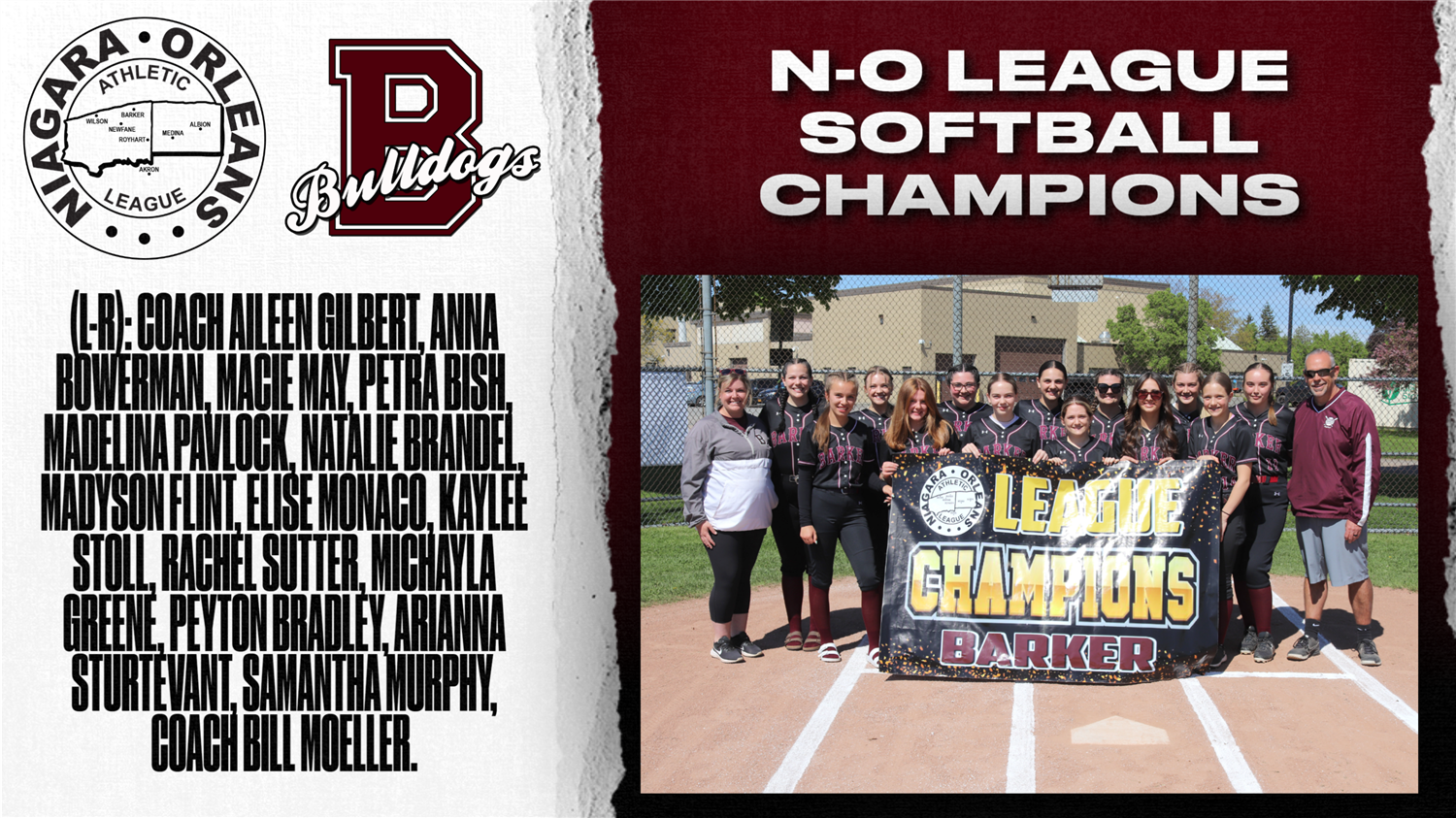 League Champions Softball